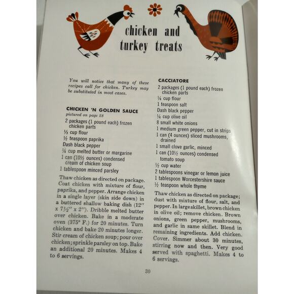 Vintage Campbell's Cook Book Wonderful Ways to Cook With Soup (bb2) - Picture 9 of 10